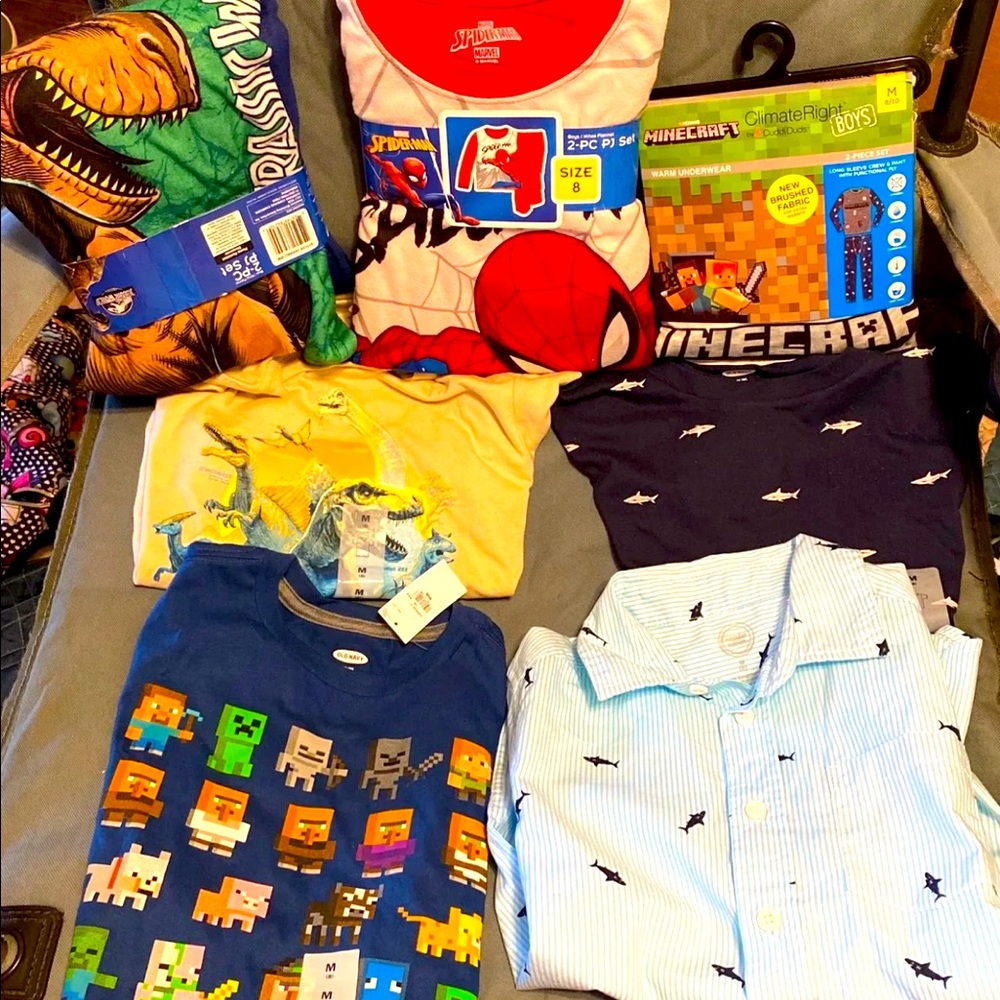 Boys size 8 lot!